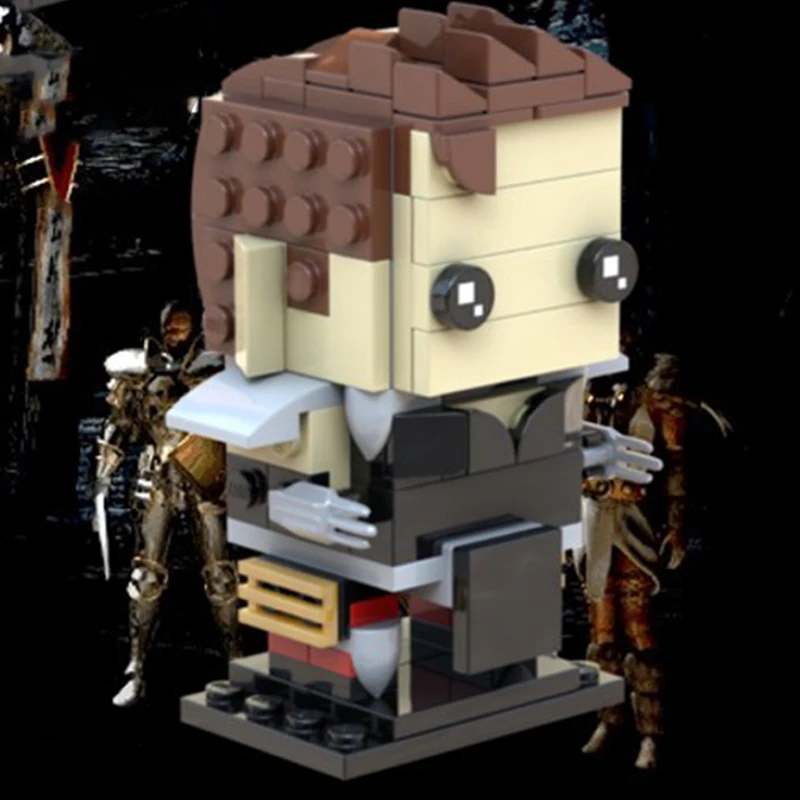 

118 шт. MOC Assassin Diabloes II Brickheadz сборка строительных блоков Рождественский подарок Лучшие идеи на день рождения для детей