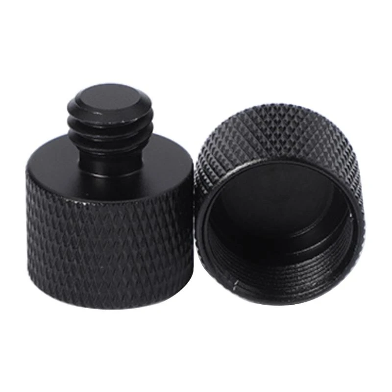

G7NE 2pcs Mic Stand Adapter 5/8 Female to 3/8 Male Threaded Tripod Mount Screw Adapter Combo Pack for Microphone Mount and Stand
