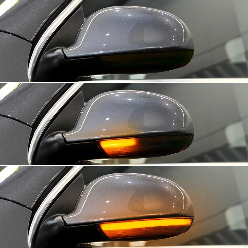 2pcs For VW GOLF 5 GTI V MK5 Jetta Passat B5.5 B6 Sharan Superb EOS Dynamic LED Turn Signal Light Side Wing Mirror Indicator