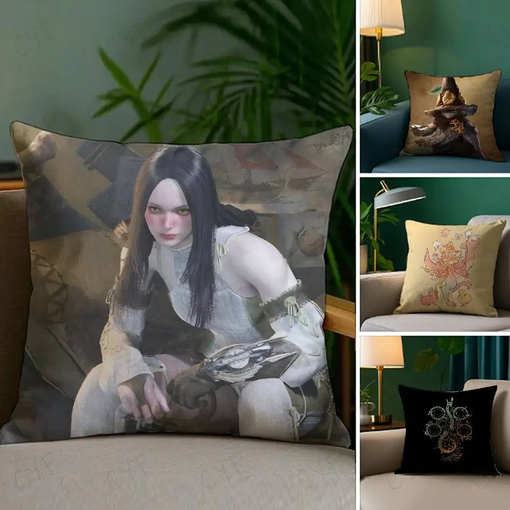 

Hot Game Monster Hunter Wilds Pillow Case Custom Printed Brushed Fleece Pillow, Baby Skin-Touch, Eco-Friendly Dye-Sublimation Cu