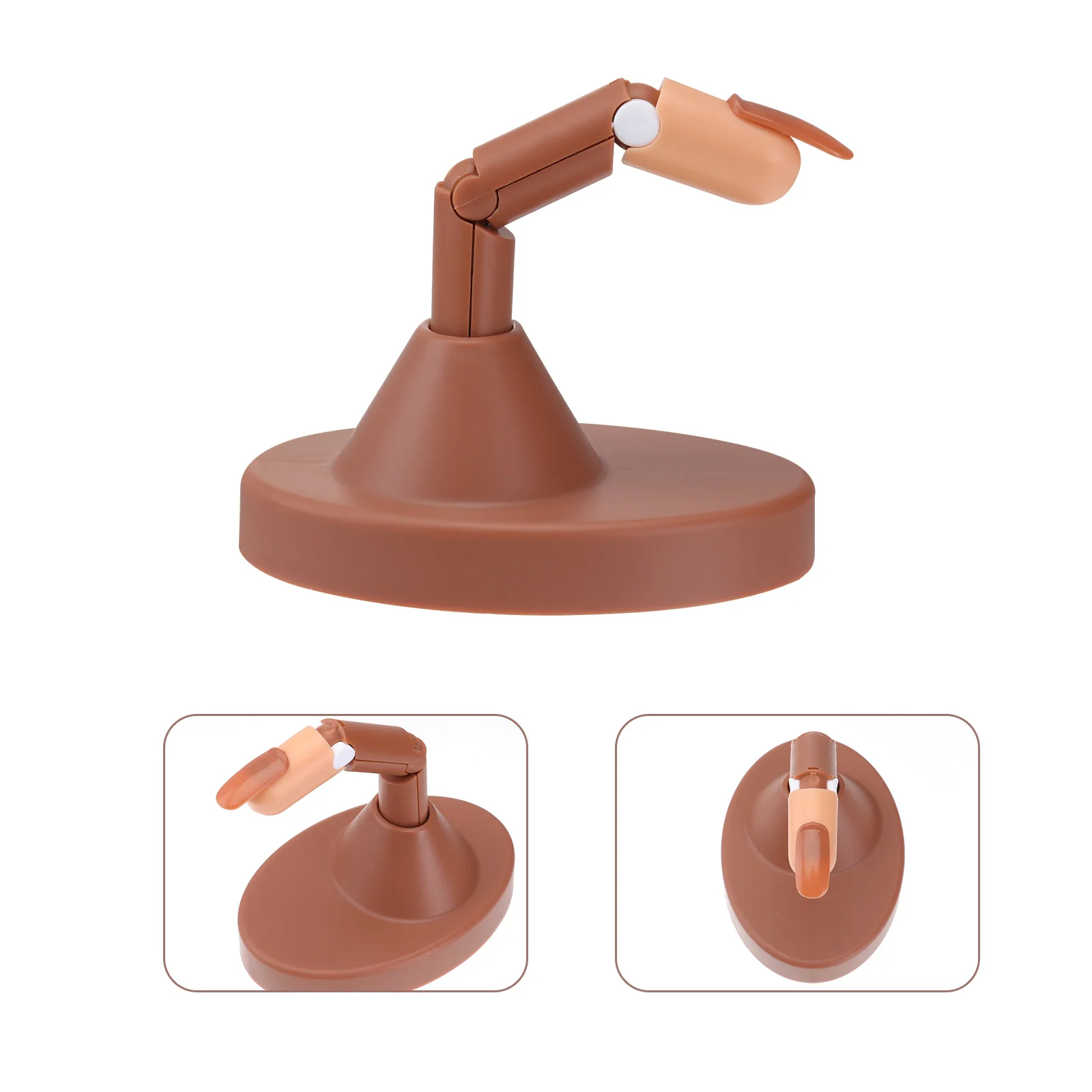 

1Set Manicure Practice Fake Finger Premium Reusable Nail Art Training Tool for Beginners Lightweight Salon Supply