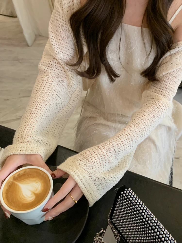 

Модный комплект MMENGJA: Изысканная вышивка крючком с перьями и цветами, тяжелая вышивка, жакет с ремнем и юбка...