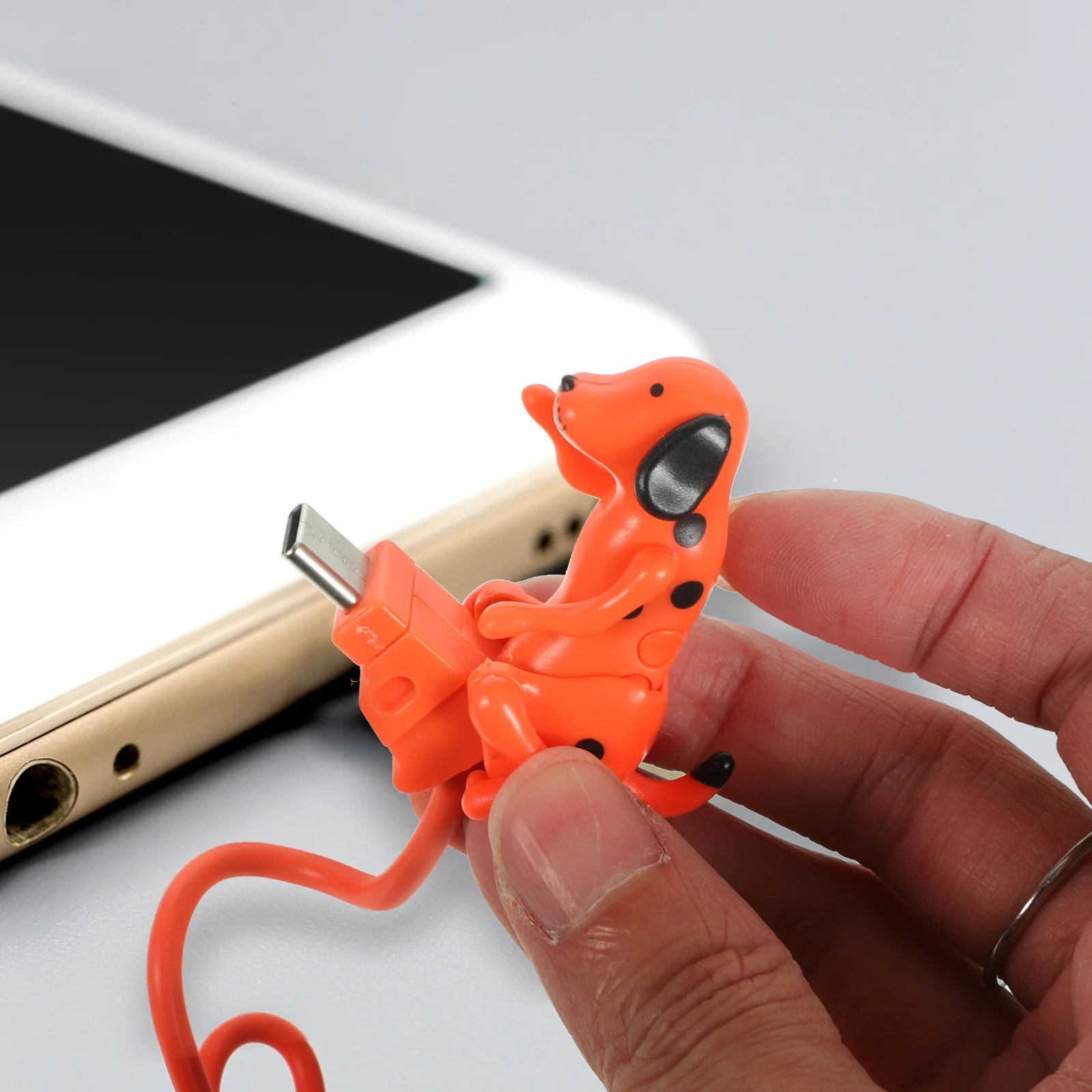 

Data Line Dog Design Charging Cable Home Tpe Cellphone Type c USB Creative Mobile Phone Accessories Smartphone Funny