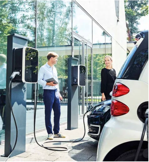 Estación de carga eléctrica portátil para el hogar, estación de carga eléctrica de 22kW para EV