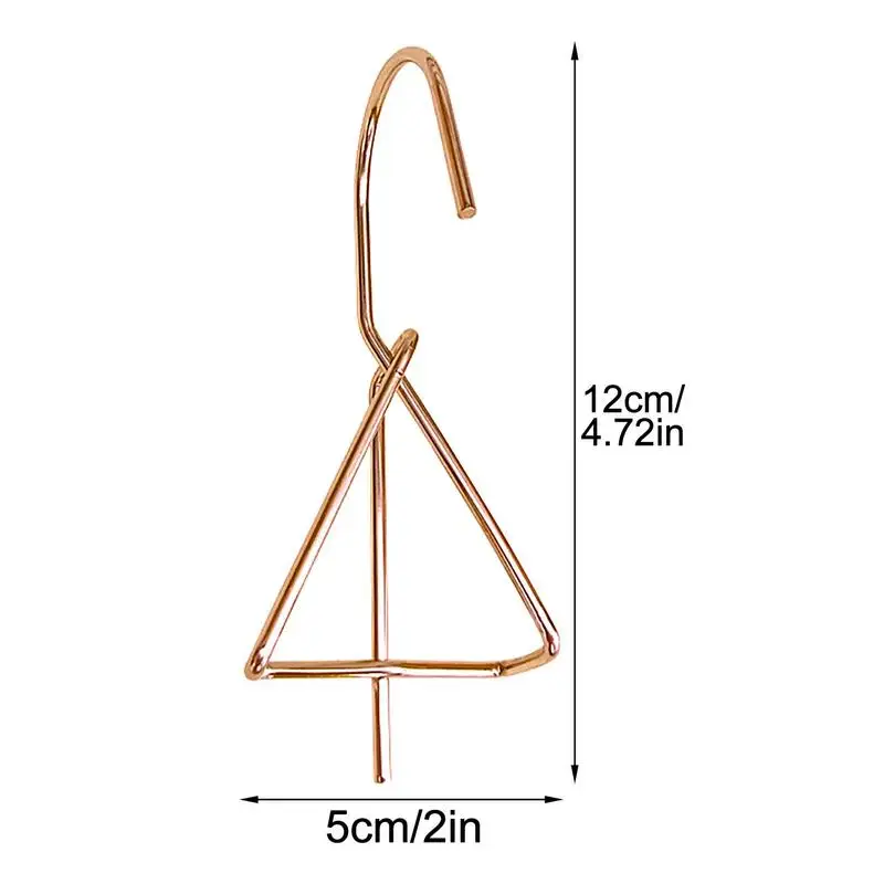 Terracotta Pots Hangers Wall Clay Pot Hanger Hook For 4-7in Terracotta Pot Anti-Rust Iron Planter Hanger For Hanging Flower Pot