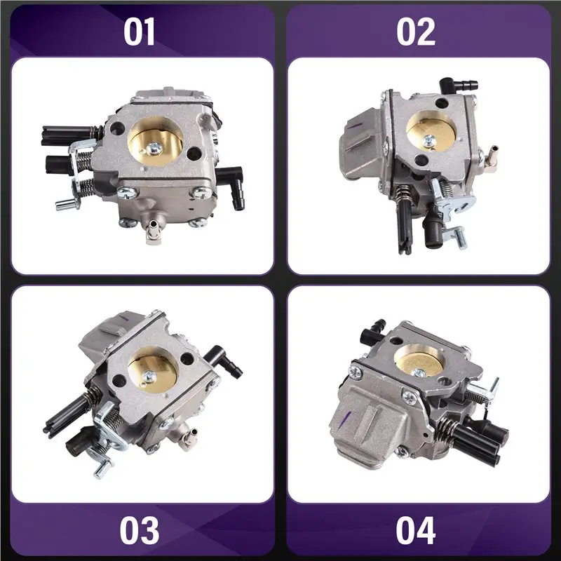 ABMH-Complete Carburetor Replacement Kit- 1128 120 0625 For 044046, MS440, MS460, MS 440 460 Chainsaws Component