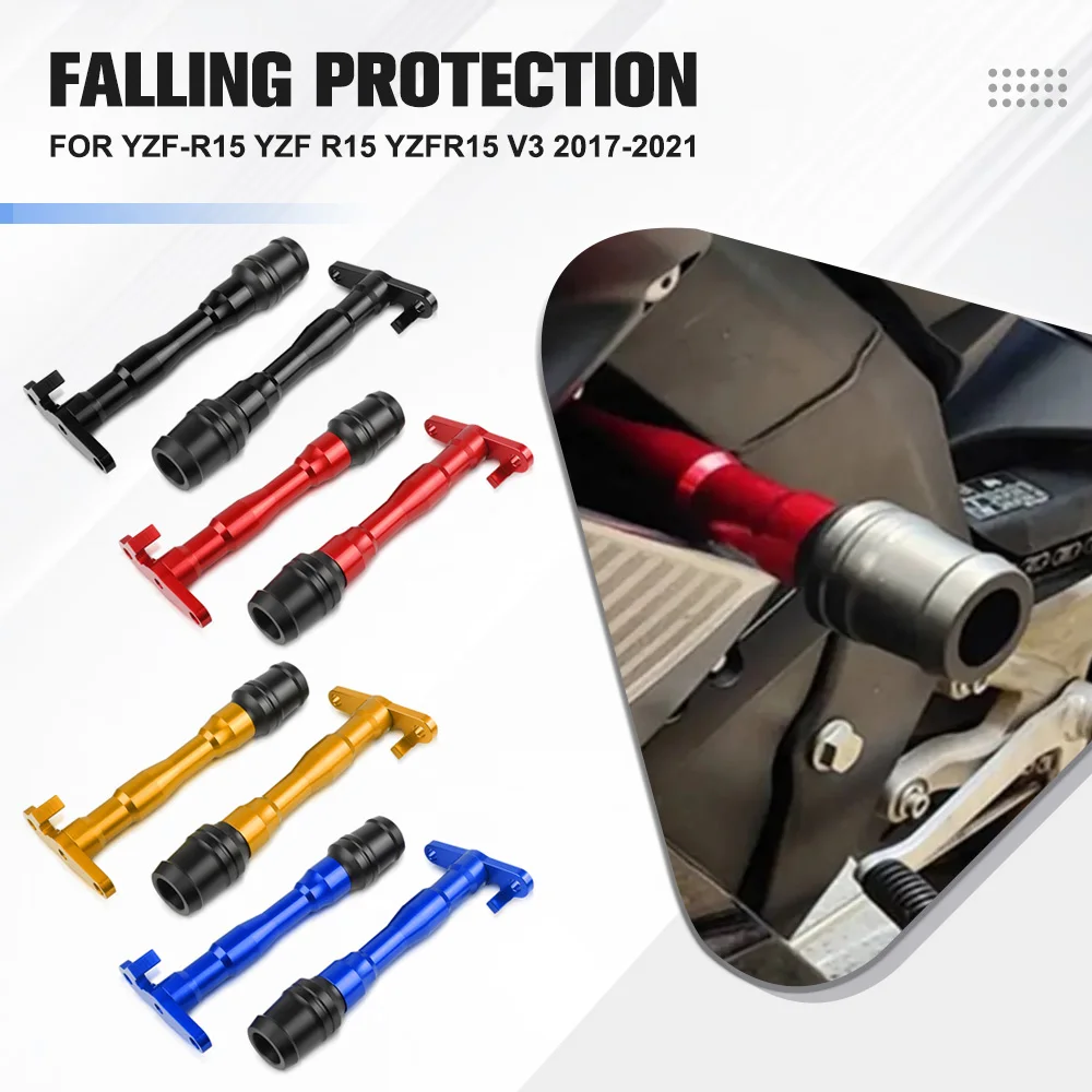 

YZF R15 V3 мотоциклетная защитная рамка, слайдер, обтекатель, защита от ударов для YAMAHA YZF-R15 YZFR15 V3.0 2017-2021