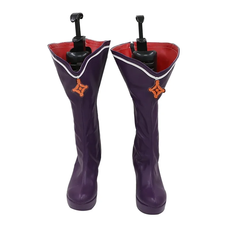 Rem Cosplay Shoes Anime Re:zero PU Leather Shoes Halloween Carnival Boots Anime Accessories Cosplay Prop Custom Made