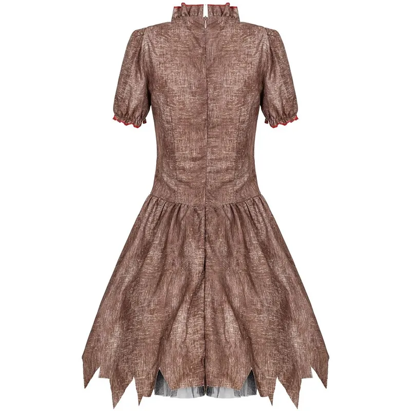 Loween – poupée maléfique fantôme mariée Joker, Costume de spectacle ethnique pour femmes, vêtements de scène, hiver 205, sans marque