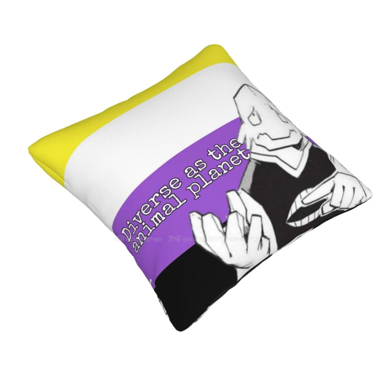 Koda Koji Non-Binary Pride Flag Soft Comfortable Pillowcase Gay Flag Gay Pride Flag Lgbt Pride Month Pride Heart Mha Bnha Boku