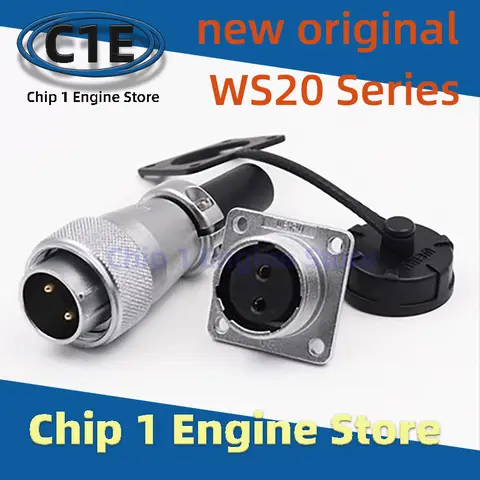 WEIPU WS20 용 항공 플러그, WS20 TQ + Z 2, 3, 4, 5, 6, 7, 8, 9, 12, 15 핀 산업용 방수 커넥터, 암수 커넥터