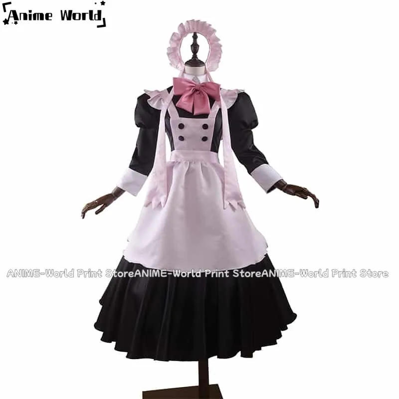 

《Custom Size》Unisex Anime Cardcaptor Sakura Sakura Kinomoto Maid Cosplay Costumes Outfit Halloween