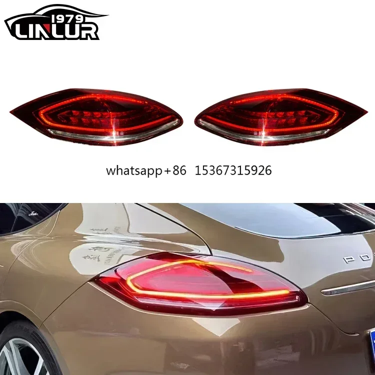 [1979LL] Hochwertiges Auto-Rücklicht 2009–2013 970. 1 Rückleuchten, Upgrade auf 2016-Stil, LED-Rücklichter für Porsche Panamera 970