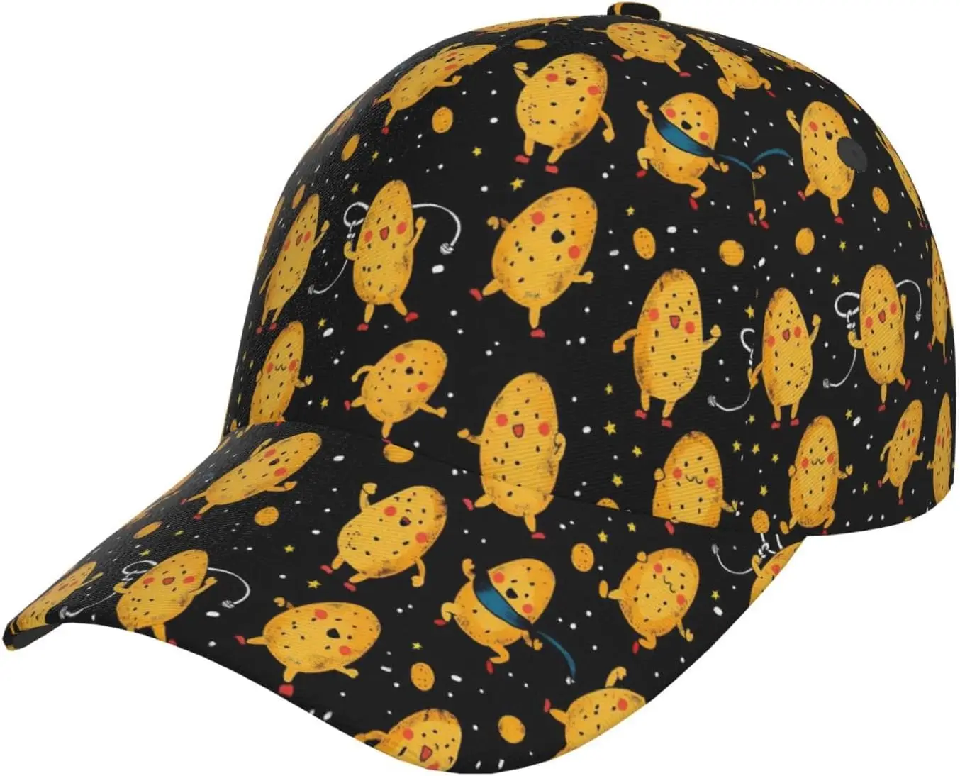 Delicious Sushi Baseball Cap Full Print Summer Hat for Outdoor Sports