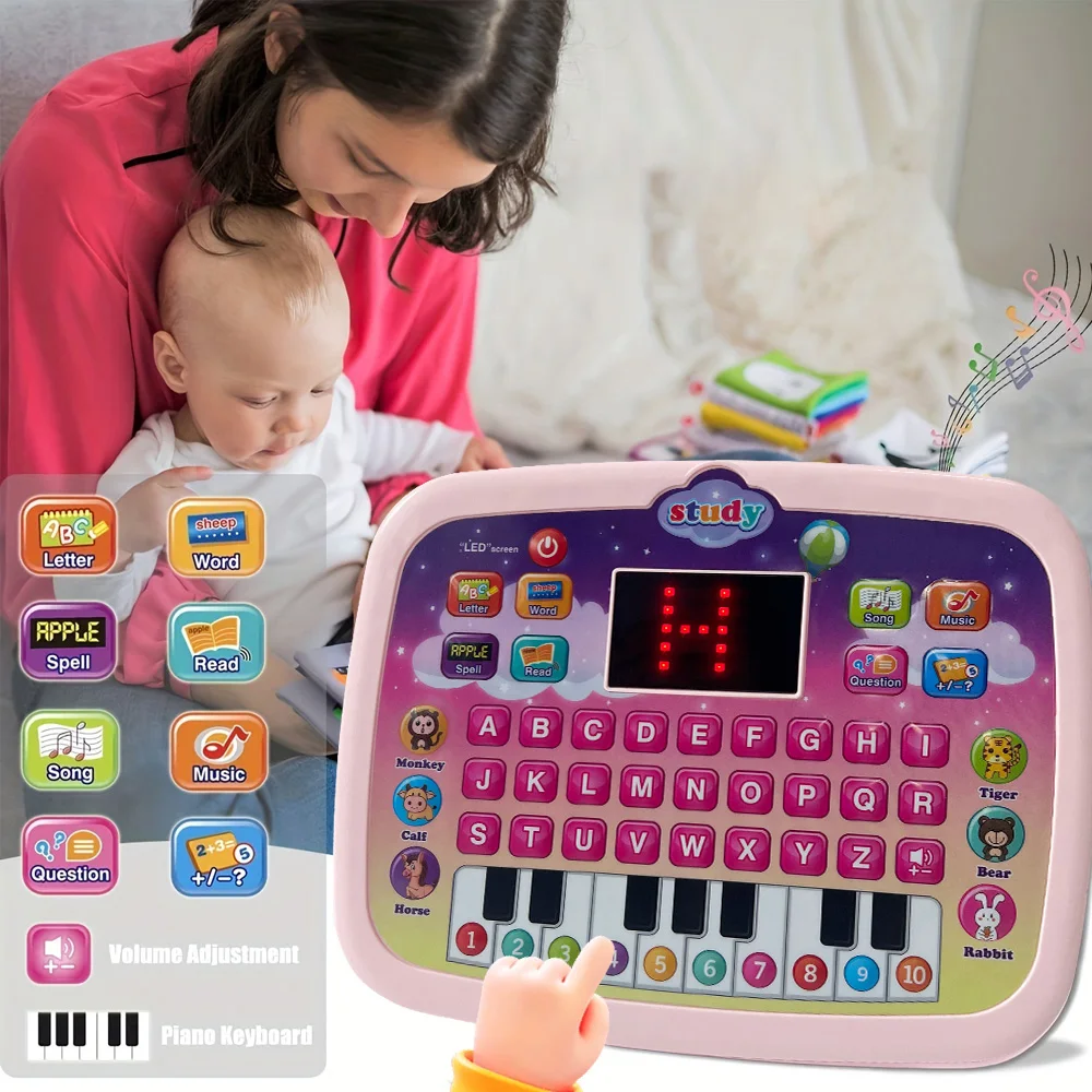 Educational Learning Machine Toys Children Electronic Study Game Laptop Computer Preschool Language Education Toys For Toddler