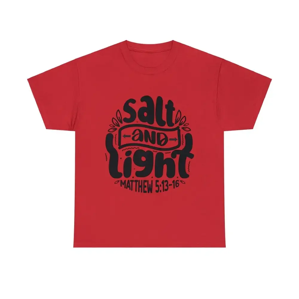 Salt And Light Heavy Cotton T Shirt