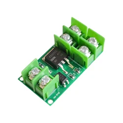 Electronic switch control board, pulse triggered switch module, DC controlled MOSFET optocoupler