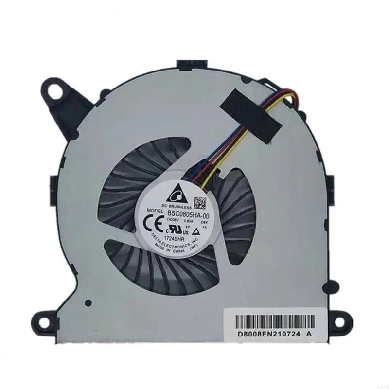 

P9JB New Original CPU Cooling Fan For Intel NUC8I7BEH NUC8 I5 I7 I3 Computer Fan BSC0805HA-00 DC5V 0.60A 1Z24L9R 4 PIN