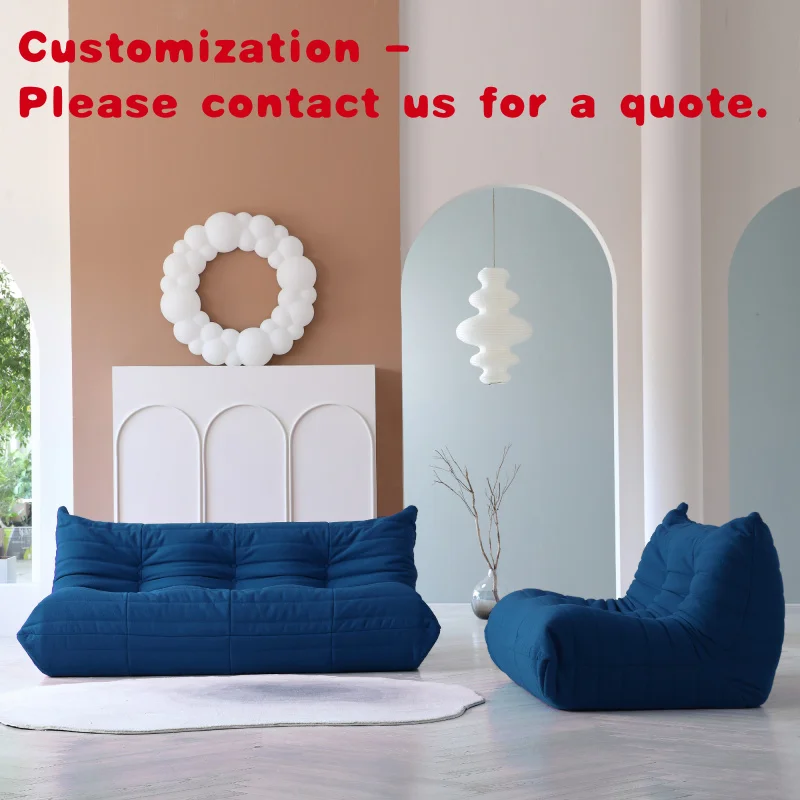 

custom.ATUNUS Nordic Unique Designs Floor Sofa Couch All Sponge Three Seaters Sofa Couch Set Living Room Sectional Sofa