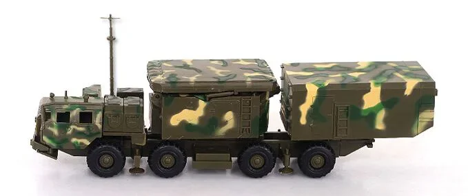 WANSUPYIN 2023 Kit désassemblé à l'échelle 1/72 S-300 Russe Air Defense Missile Radar Modèle de véhicule de chasse militaire en plastique moulé sous pression Modèle de véhicule pour collection