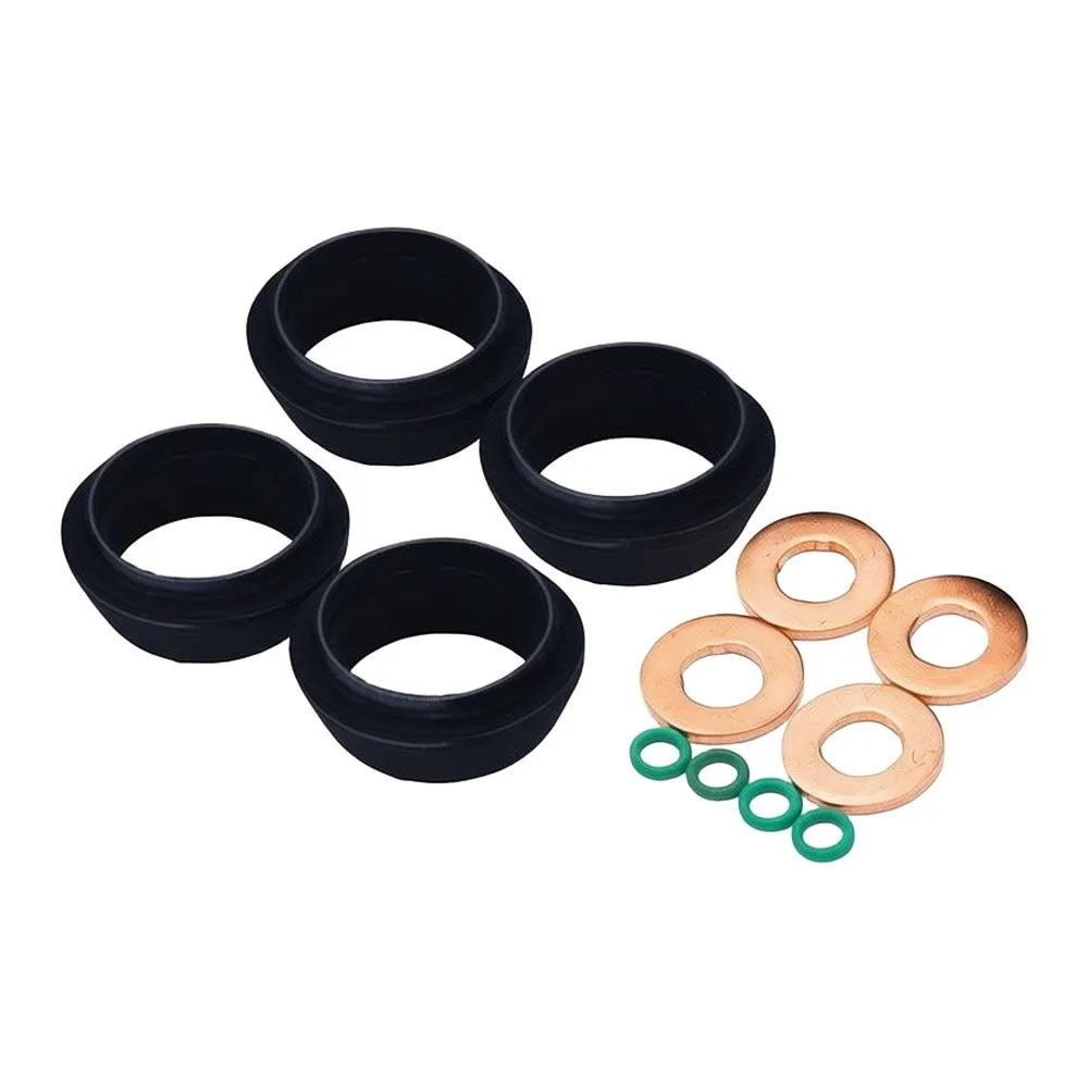 12pc Diesel Injector Gasket Set Designed for Fiat and For Iveco 2.3D Engine Families Including Compatibility with 504032163