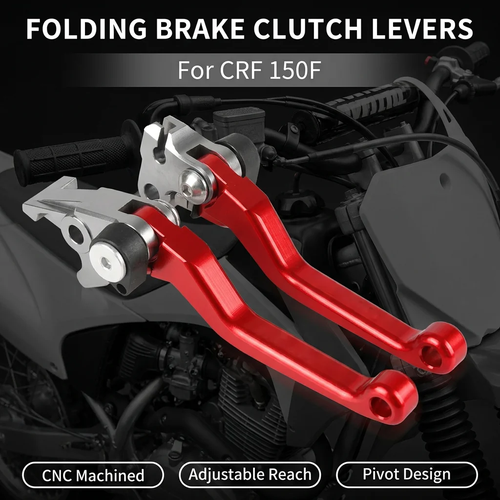 Levier de frein et d'embrayage CRF 150 260 250 450 F R X RX, levier pivotant pour Honda CRF150R/F CRF230F CRF250R/X CRF450R CRF450X/RX CRF250L/M