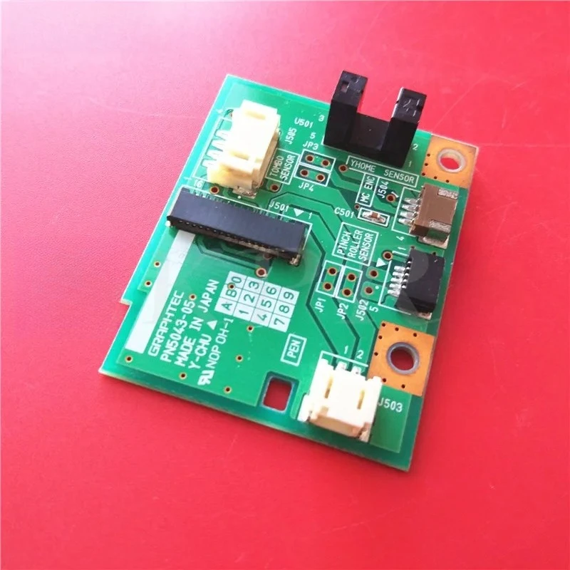 Top quality Cutting plotter CE5000 carriage board  CE5000-40 CE5000-60 CE5000-120 CE3000 pen relay control panel 1pc