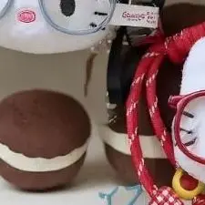 

Kawaii Sanrio Hello Kitty Braided Rope Keychain Cartoon Handbag Pendant Key Ring Plush Stuffed Doll Toy Decoration Accessories