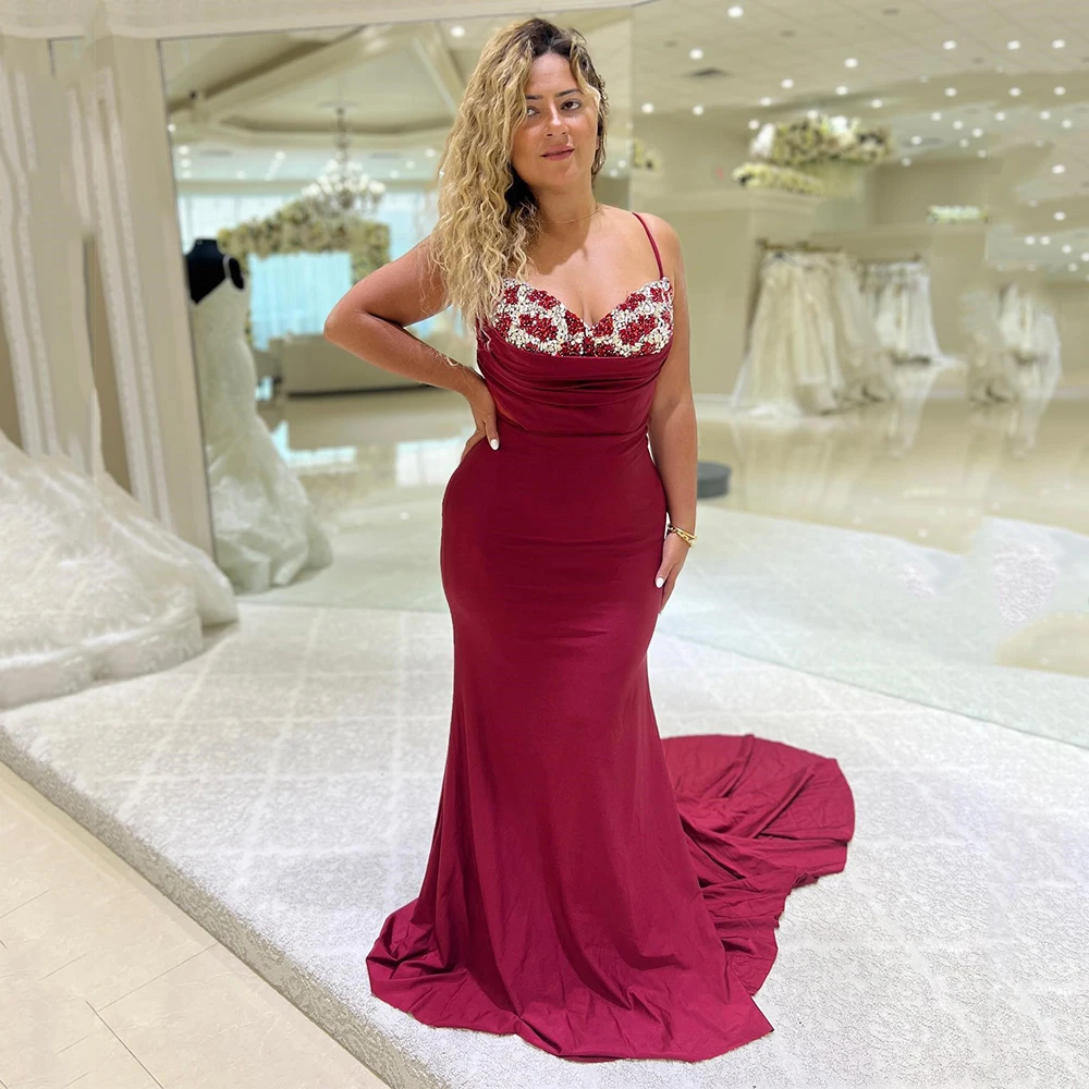 

Prom Dresses Sleeveless Patchwork Sweetheart Neck Sexy Backless Trumpet Dress Women Evening Gown платья на торжество