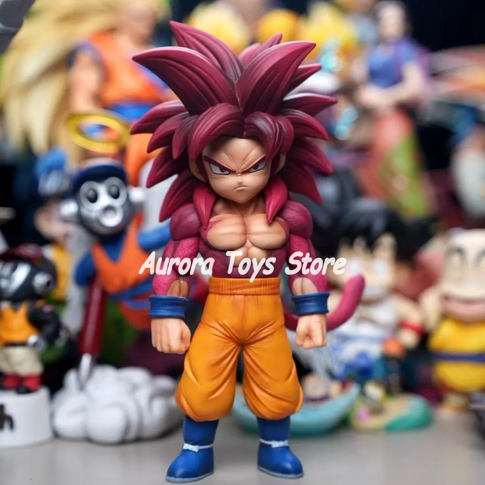 Figura de acción de Dragon Ball Daima, Vegeta Goku, Super Saiyan 4, estatua coleccionable de Pvc, modelo de juguete para regalos