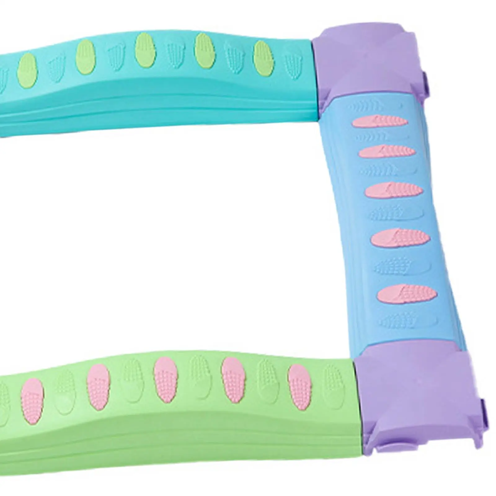 Mehrere Hindernisparcours, Körperkoordination, mehrere Möglichkeiten, drinnen und draußen zu spielen, farbig für Indoor-Outdoor-Spiele