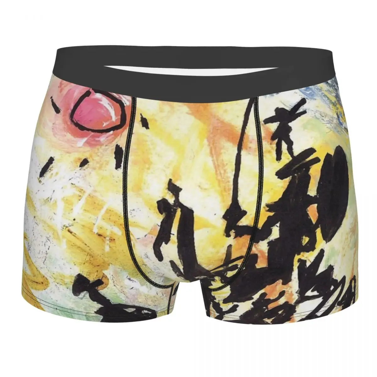 

Hot Boxer Pablo Picasso Don Quixote Shorts Panties Men Underwear Mid Waist Underpants for Male S-XXL