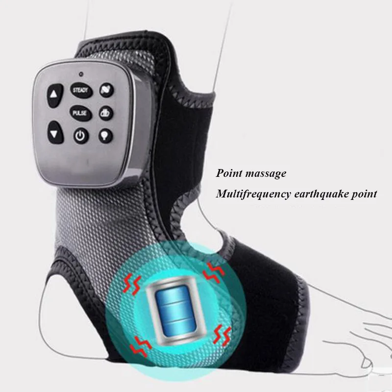 HANRIVER Ankle massager ankle support ankle joint hot compress ankle thermal shock Achilles plantar pressure kneading physiother