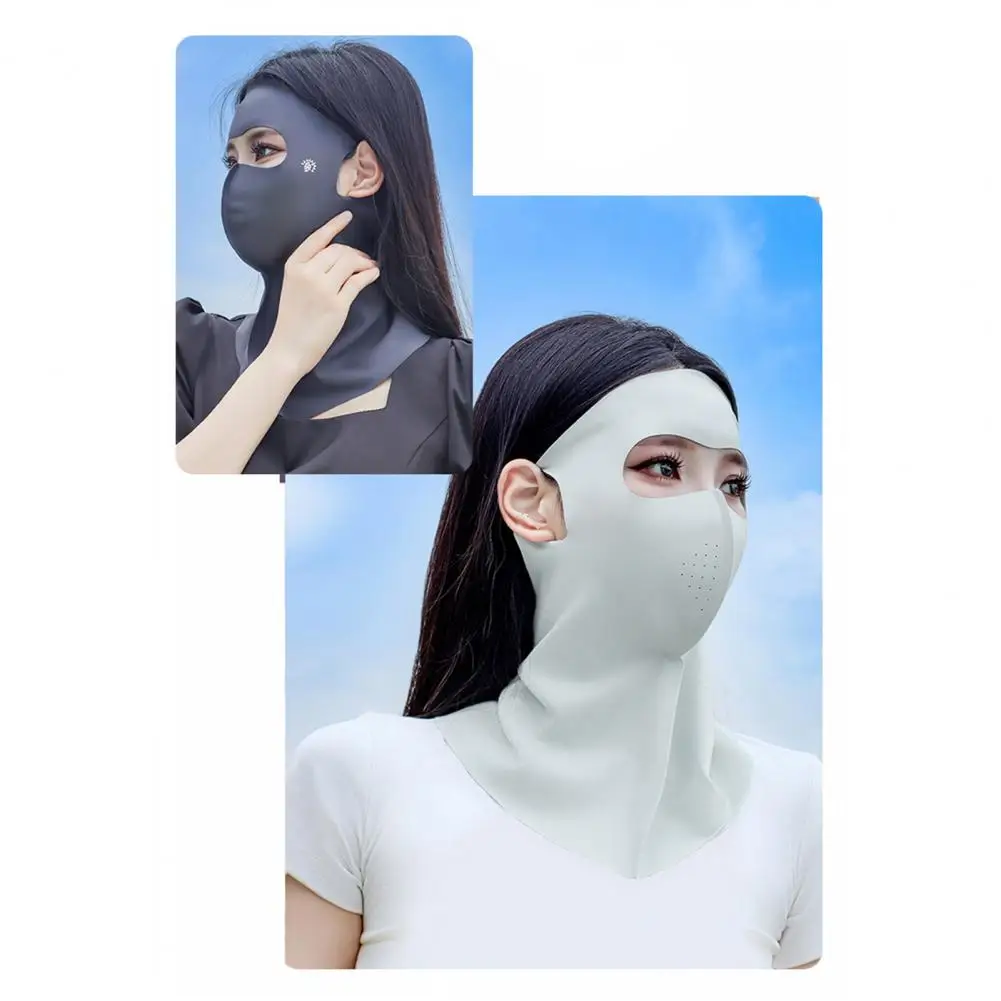 Neck Shoulder Coverage Face Guard Sun Protection Neck Gaiter with Adjustable Fit for Superior Breathability Stretchable Uv