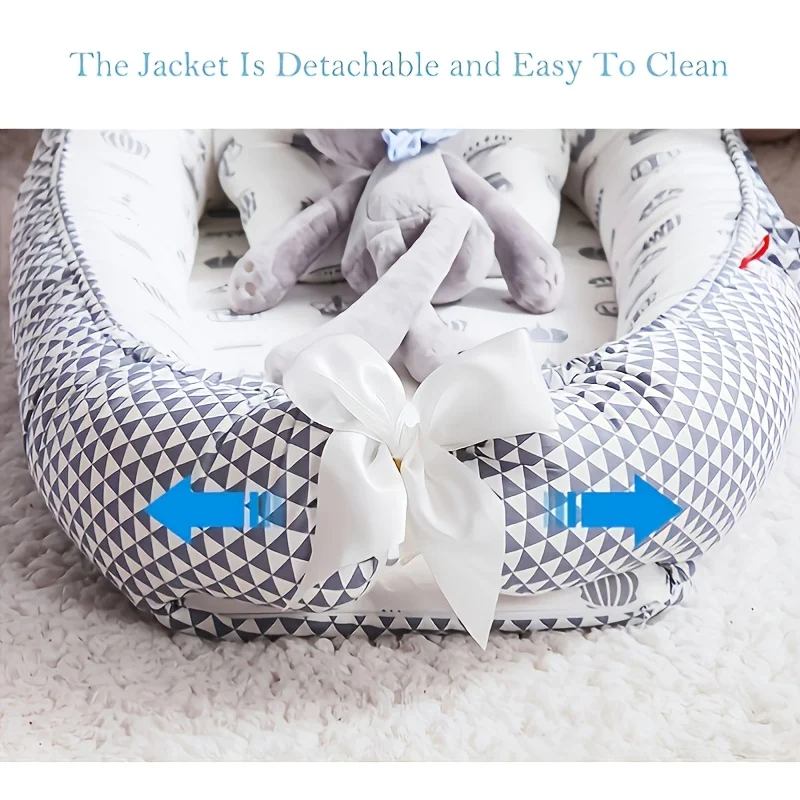 Breathable and Adjustable Cotton Baby Nest 5