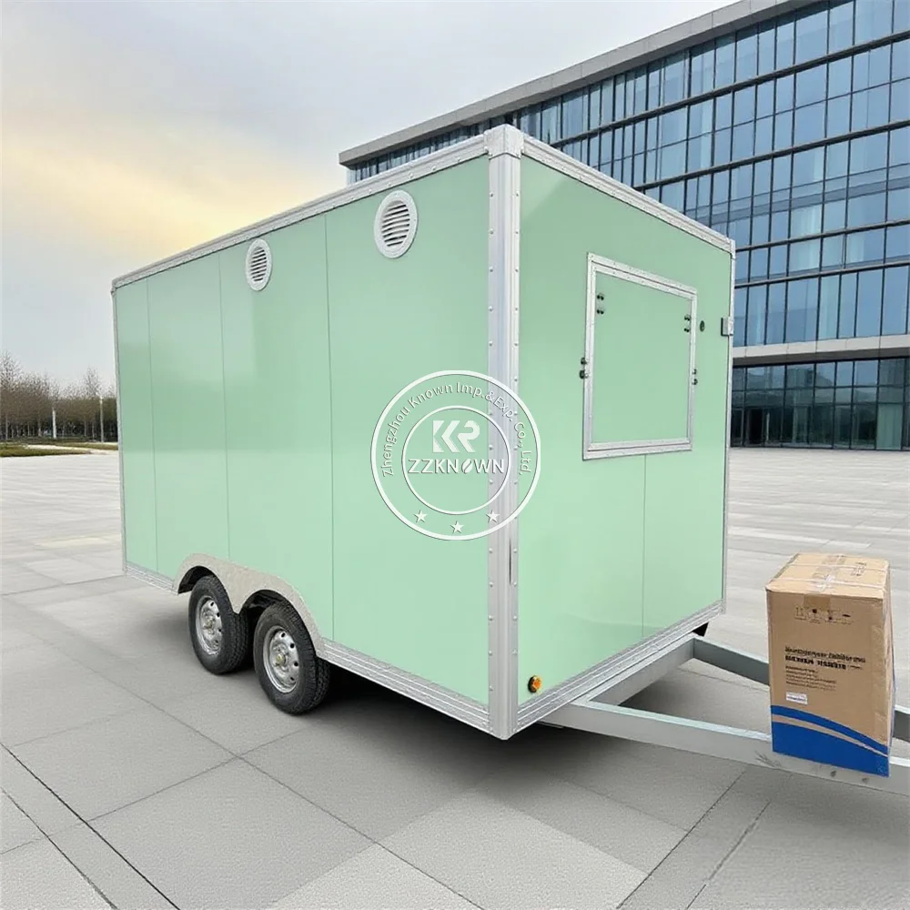 

Catering Food Concession Trailer Mobile Ice Cream Hot Dog Cart Mobile Snack Pizza Food Truck With Full Kitchen