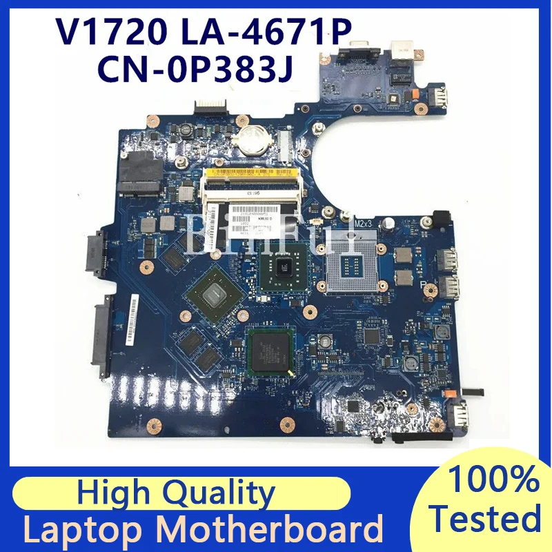 CN-0P383J 0P383J P383J Mainboard For DELL 1720 V1720 Laptop Motherboard KML60 LA-4671P GM45 512MB G96-600-C1 100% Full Tested OK