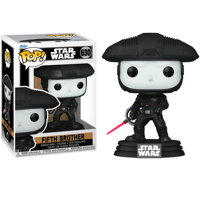 Funko Pop Original Genuine Star Wars Obi Wan Kenobi Luck Darth Vaderfifth Brother Action Figure Toys for Boys Girls Gift Model - Image 6