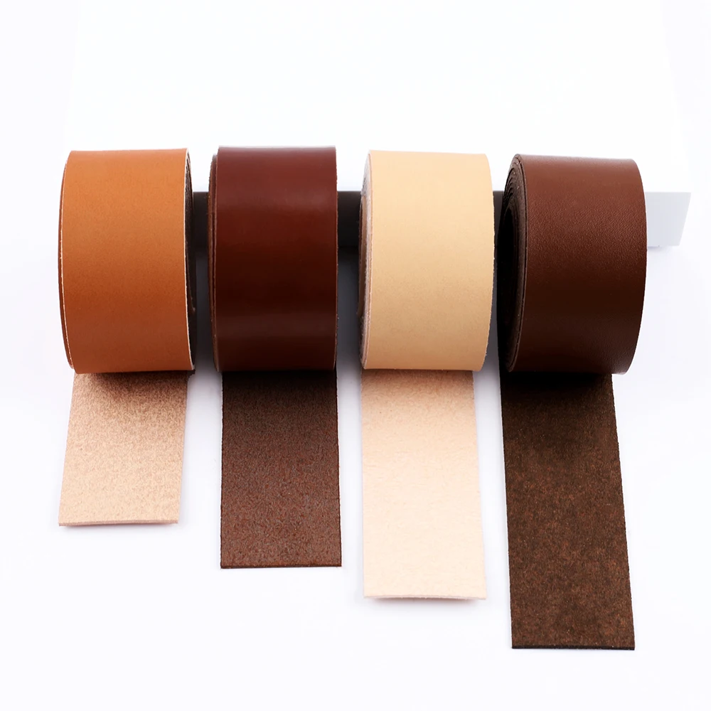 2 Meters PU Leather Bag Edge Strap DIY Handmade apply to Handbag Underarm Bag Replacement Bag Sideband Repair Bag Accessories