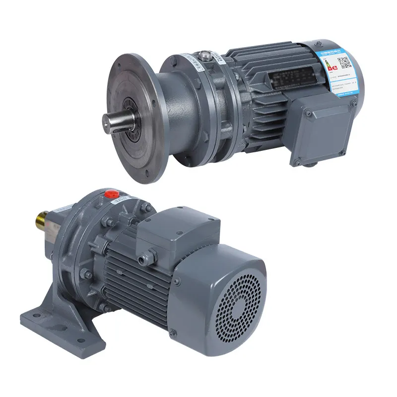 Planetary cycloid pinwheel horizontal vertical installation agitator gear reducer integrated 380v all copper