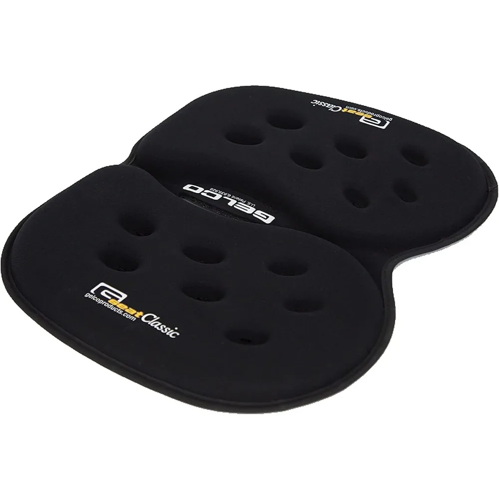 GSeat CLASSIC Gel and Foam Seat Cushion - Use for Chairs, Car, Office, Commute, Airplane, Wheelchair - Portable - Relieve