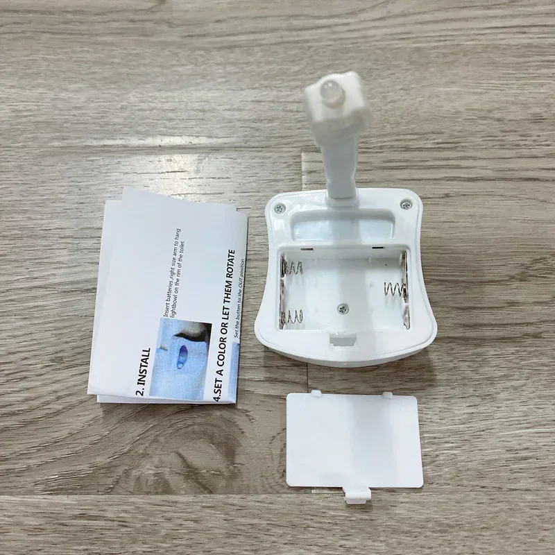 Motion Sensor Light Wireless LED Night Light RGB 8colors Lamp Toilet Bathroom Atmosphere Light Colorful Sensor LED Night Lights