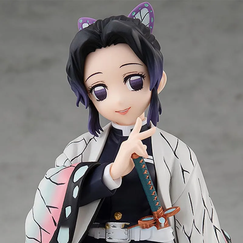 Demon Slayer Figure Kochou Shinobu Gk Anime Figures Kimetsu No Yaiba Figurine Statue Pvc Model Doll Decoration For Kids Gifts