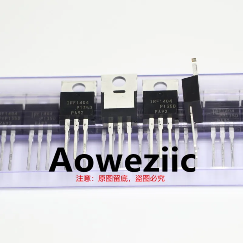 Aoweziic 2024+ 10pcs - 50pcs  100% New Imported Original IRF1404 IRF1404PBF  TO-220  MOS FET 162A 40V