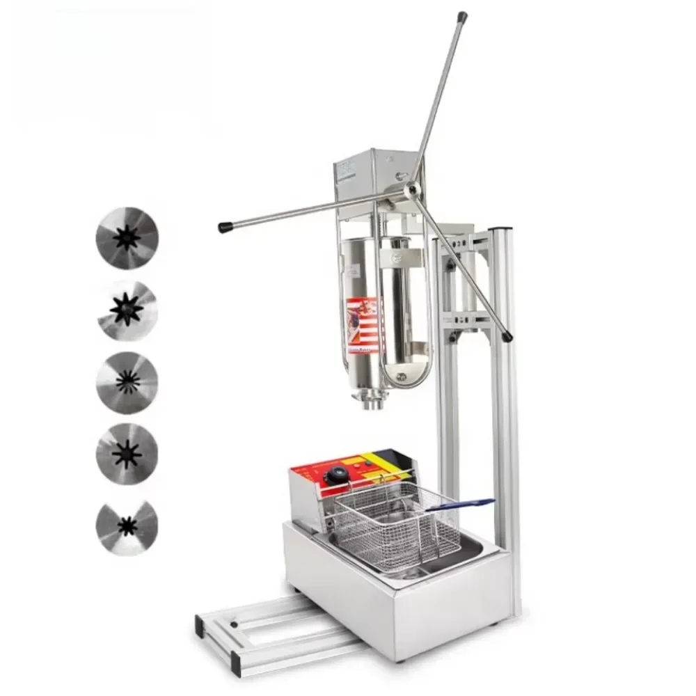 

Hot Sale Fryer Filler Manufacturer Wholesale Snack Equipment 5L Manual Spanish Fryer Manufacturer