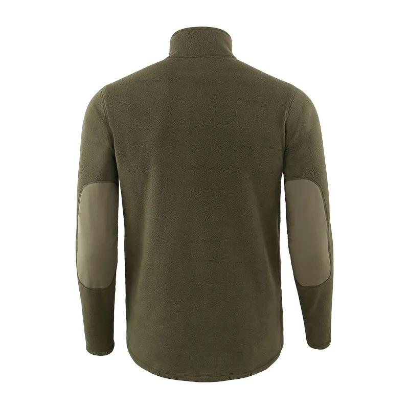 Herren Outdoor Wandern Warme Fleecejacke Liner Fans Trainingsjacken Herbst Winter Winddichte Pullover Tops – Detail 9