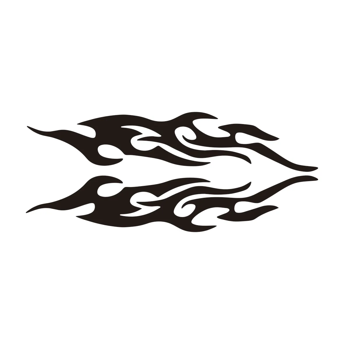 Cool Design fire pattern style Car Stickers Funny sticker Styling Auto Racing Body Windows to cover scratches car accessories