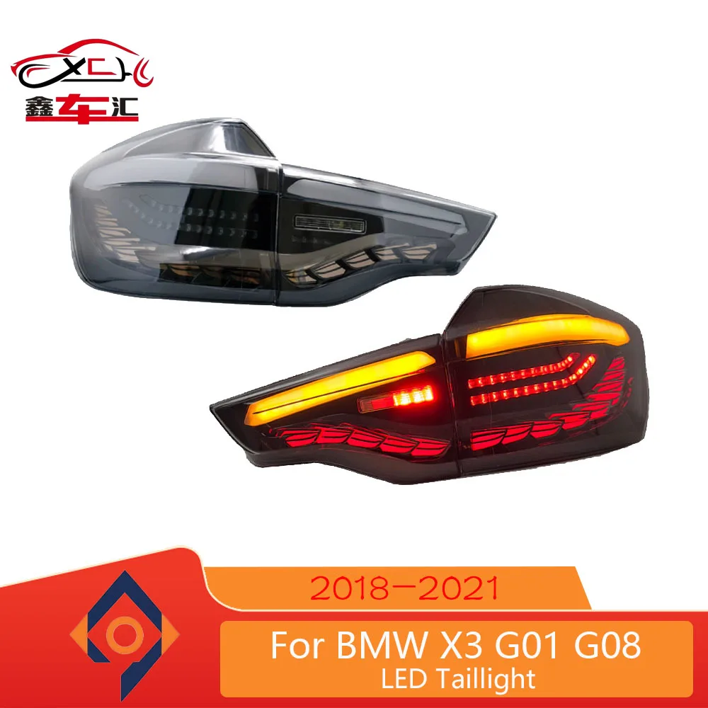 

Car Taillights Assembly For BMW X3 G01 G08 25i 28i 30i 2018-2021 Upgrade LED Dynamic Dragon Scale Tail light Tool Accessories