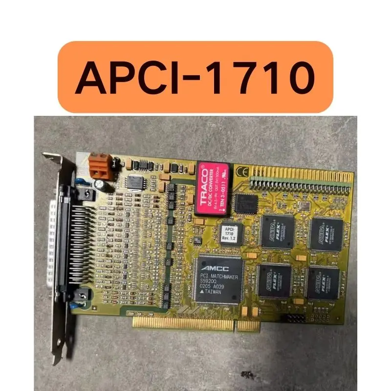 

The second-hand APCI-1710 control board tested OK and its function is intact