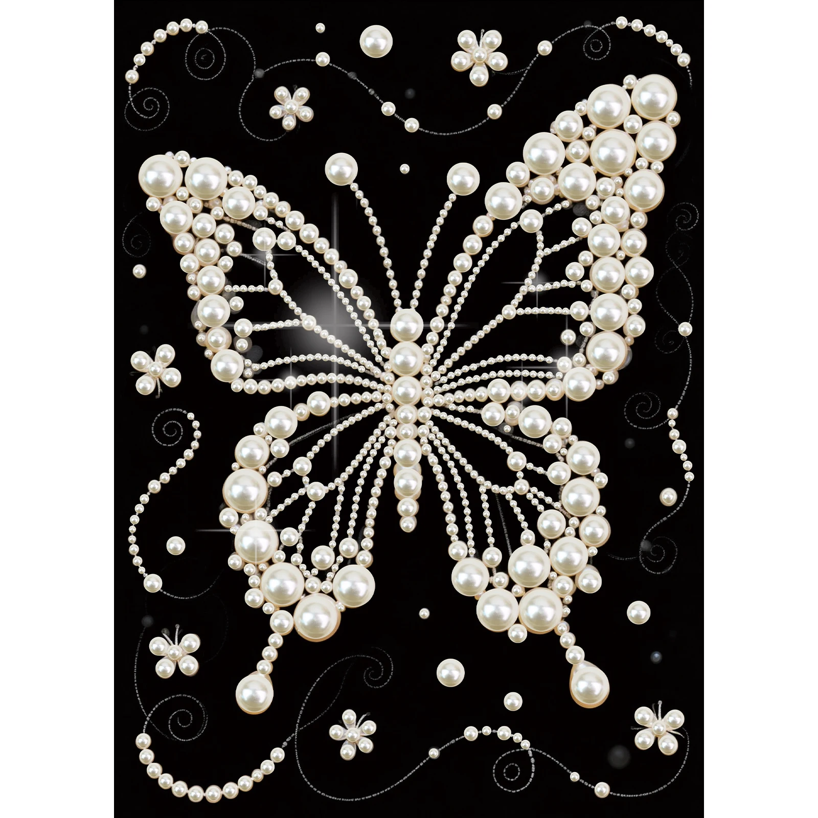 

Набор для творчества DIY: Алмазная живопись с жемчугом, «Бабочка», сияющая алмазная живопись для взрослых и начинающих, декор для дома, ручная работа, подарок